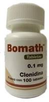 Bomath 0.1mg 30 tabs, Clonidine, Catapres